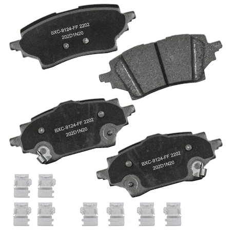 Stop By Bendix Stop Sbc2202 Stop Ceramic Brake Pad SBC2202